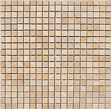 1.5x1.5 cm Square Marble Sheet Mosaic