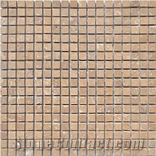 1.5x1.5 cm Square Marble Sheet Mosaic