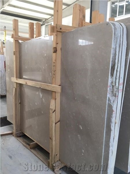 Sandien Beige Marble Slab, Burdur Cream Beige Turkey Tile