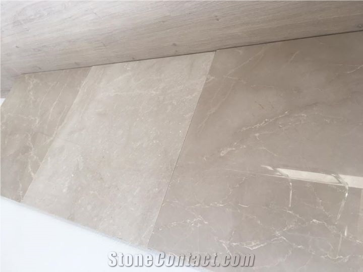 Sandien Beige Marble Slab, Burdur Cream Beige Turkey Tile