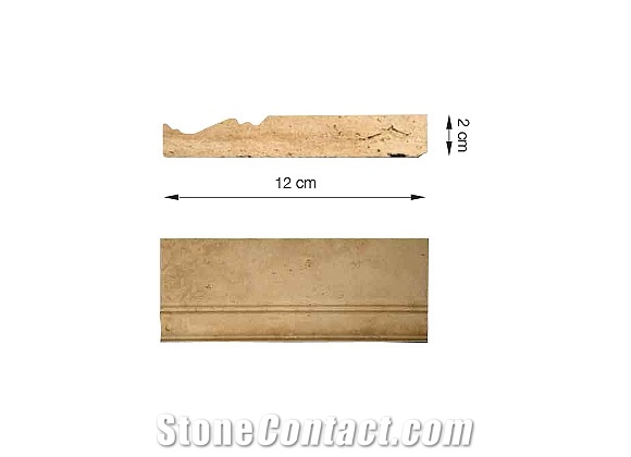 Travertine Honed Ogee Turkey