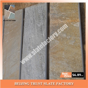 Golden Beige Pool Deck Pavers Stone,Himalaya Quartzite Pool Terraces Pavers,Beige Quartzite Swimming Pool Coping Pavers