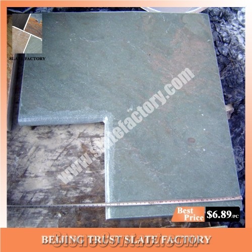 Swimming Pool Patio Pavers, Quartzite Stone Pool Patio Designs,Natural Stone Interlocking Patio Pavers