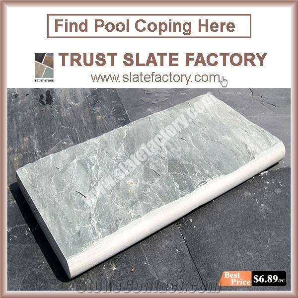 Swimming Pool Patio Pavers, Quartzite Stone Pool Patio Designs,Natural Stone Interlocking Patio Pavers
