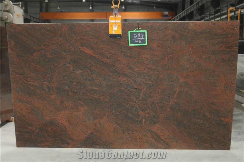 Red Granite Tiles & Slabs, Multicolor Red Granite