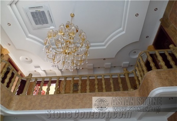 China Yellow Granite Balustrade & Railings