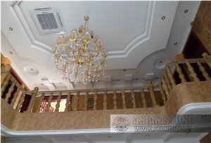 China Yellow Granite Balustrade & Railings