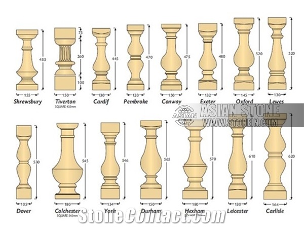 Customized Granite Balustrade,Baluster,Railing,Rails,Handrail