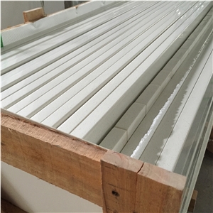 Cut-To-Size Man-Made Quartz Stone for Multifamily/Hospitality Projects Mainly for Pre-Fabricated Customized Bathroom Vanity Top