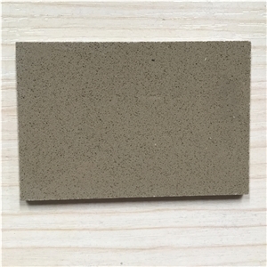 Grey Color Artificial Quartz Slab for Kitchen Bathroom and Comercial Sector