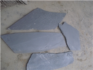 Flag Stone, Black & Rusty Slate, Irregular Slate Wall & Floor Tiles