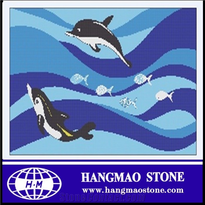 2014 New Trend Glass Mix Glass Mosaic Tile Used Swimming Pool For Sale