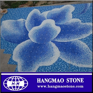 Swimming Pool Equipment with Cheap Pearl Glass Mosaic Tile