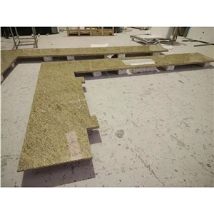 G682 Yellow Granite Kitchen Countertops,Project Countertop Sets