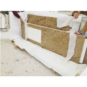 G682 Yellow Granite Kitchen Countertops,Project Countertop Sets
