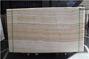 Ivory Onyx Tiles & Slabs, Ivory Vein Onyx, Onice Ivory, Wood Vein Onyx