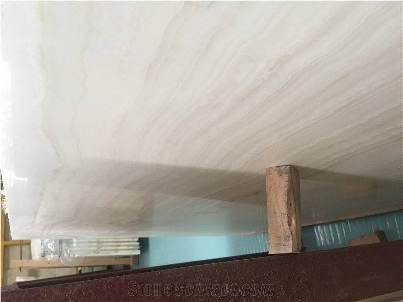 Ivory Onyx Tiles & Slabs, Ivory Vein Onyx, Onice Ivory, Wood Vein Onyx