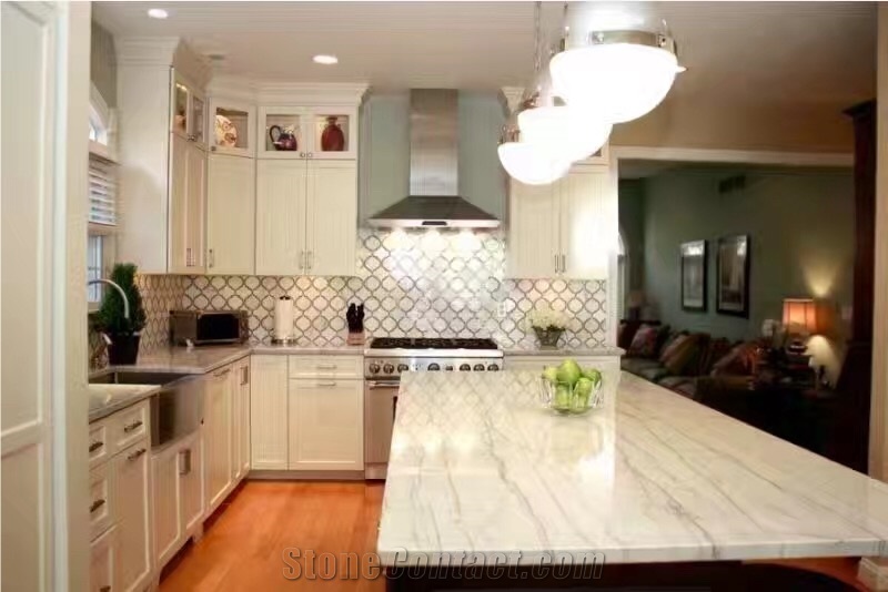 Macaubas Fantasy Quartzite Slabs & Tiles, Brazil White Quartzite