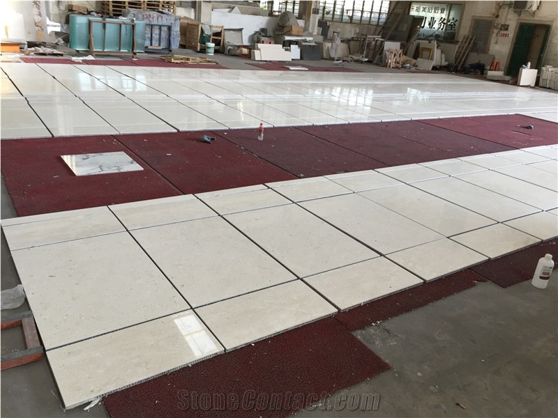 Marble Honeycomb Panels,Beige Marble Composit Aluminium Honeycomb Stone Tile