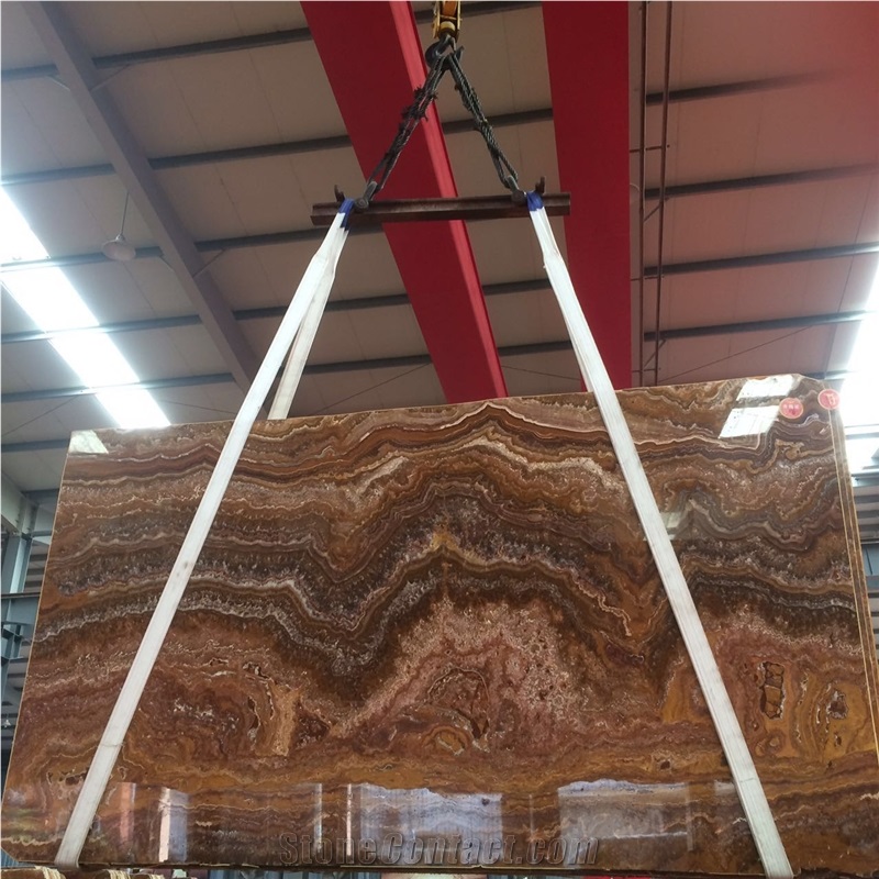 Onyx Jasper Slabs & Tiles, Mexico Yellow Onyx