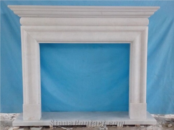Simple Design Marble Stone Fireplace Mantel,Surround