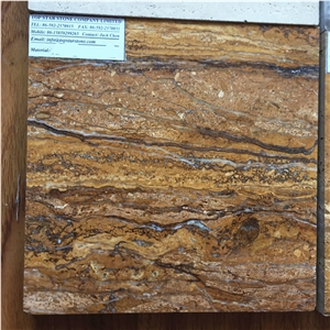 Van Gogh Travertine Dark Brown Walnut Travertino Marmol