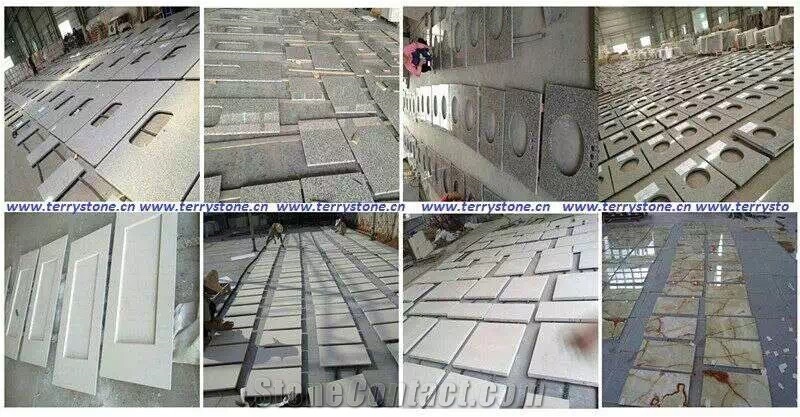 Bathroom Counterops, Bathroom Vinity Tops, Custom Bathroom Vinity Tops, G664 Vanity Tops, G664 Bathroom Countertops