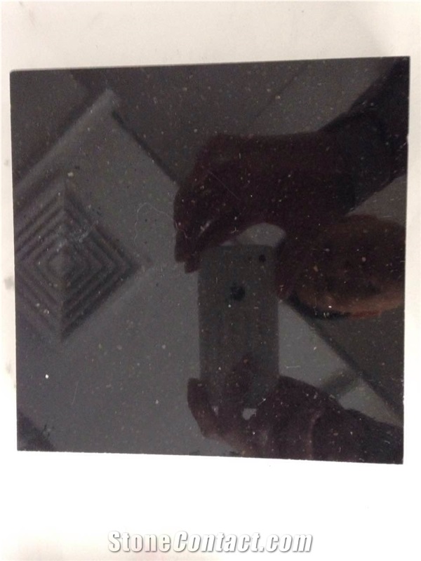 Black Galaxy -Very Popular Polished Quartz Big Slabs & Tiles ,Cut-To-Size, Close to Natural Stone ,Engineered Stone for Countertops , Vanity and Table Tops ,Solid Surface