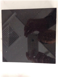 Black Galaxy -Very Popular Polished Quartz Big Slabs & Tiles ,Cut-To-Size, Close to Natural Stone ,Engineered Stone for Countertops , Vanity and Table Tops ,Solid Surface