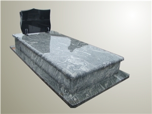 China Juparana Grey and Shanxi Black Western and European Style Monument , New Design Highly Polished Tombstone ,Black Headstone ,Gravestones