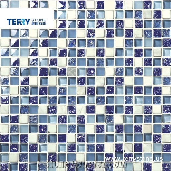 Glass Ceramic Mosaic Wall Tile