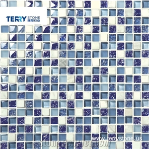 Glass Ceramic Mosaic Wall Tile