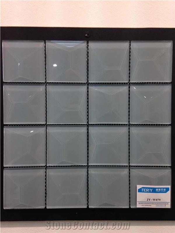 Glass Mosaic, 3d Glass Mosaic, 3d New Glass Mosaic, Glass Mosaic Wall Series, Glass Mosaic Series