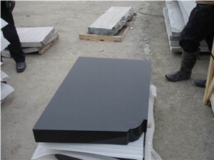 Hot European Style Natural Granite Shanxi Black Highly Polished Headstones ,American Style Headstone Tombstone & Monument ,Absolute Black Western Style Tombstones
