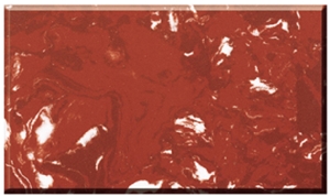 Polished TEA ROSE Artificial Marble Stone big slabs & tiles ,Cut-to-size .Engineered Stone ,Synthetic Material ,China Man Made Stone 