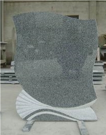 Popular China Natural Granite Stone -G654 ,Dark Sesame Grey Western and European Style Monuments, New Design Tombstones, Headstones , Gravestone