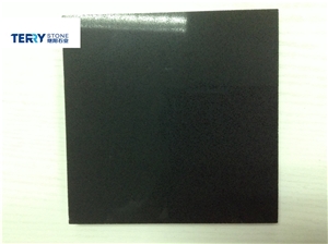 Pure Black Quartz Us as Ktchen Countertops,Island Ttps