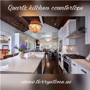 Quartz Kitchen Countertops, Quartz Kitchen Workdesk, Quartz Kitchen Worktops, Quartz Kitchen Island Tops, Engineered Stone Kitchen Countertops, Quartz Surface Kitchen Countertops, Quartz Kitchen Tops