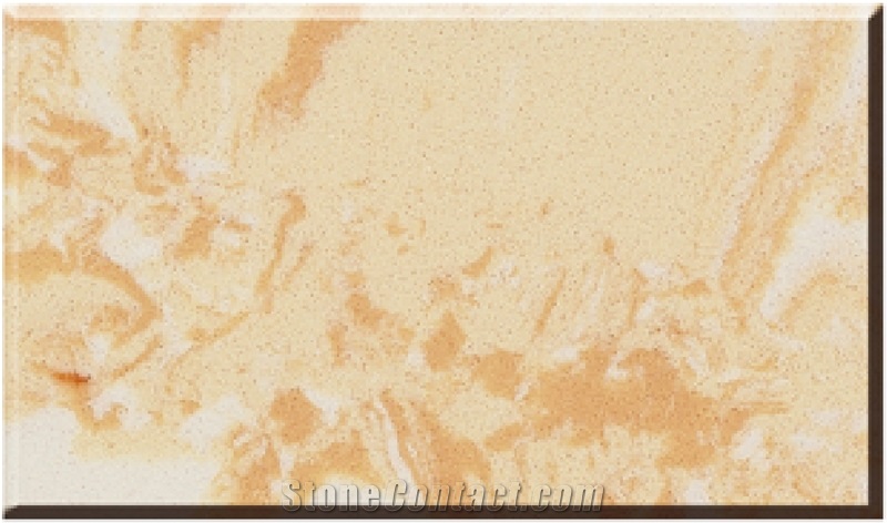 Ultraman Beige Polished Artificial Marble Stone big Slabs for Paving , Walling , Tiling , Engineered Stone ,Synthetic Material ,Interior Decor for USA and Canada Market .