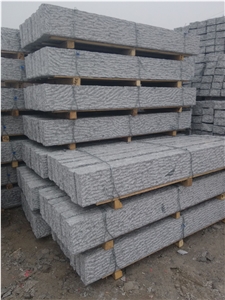 G341 Granite Columns,Long Columns,Grey Rough Columns
