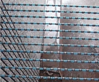Diamond Multi-Saw for Multi-Wire Machine Cut Granite Slabs