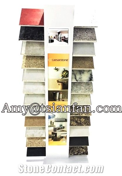 Floor Stone Display Tile Rack