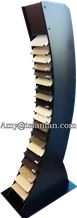Hot Sale Marble Stone Display Rack With Logo Printed