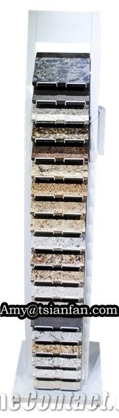 Quartz Stone Customized Iron Show Tower
