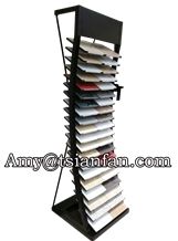 Quartz Stone Sample Display Rack For Exhibition
