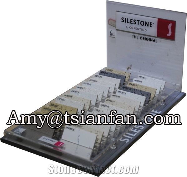Small Quartz Stone Desktop Display Rack Maker 2