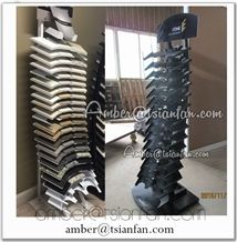 Sr110 Quartz Stone Sample Display Rack , Stone Display Rack, Stone Simple Dispaly Racks , Quartz Stone Stand
