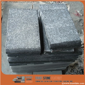 Black Quartzite Swimming Pool Coping, Himalaya Quartzite Replacing Pool Coping, Grey Quartzite Coping Stones