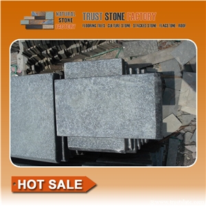 Black Quartzite Swimming Pool Coping, Himalaya Quartzite Replacing Pool Coping, Grey Quartzite Coping Stones