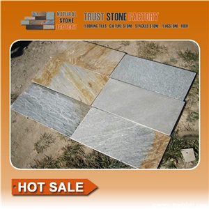 Desert Quartzite Stone Flooring Tiles,Beige Quartzite Paver Stone Tiles, Grey Quartzite Flooring Tiles